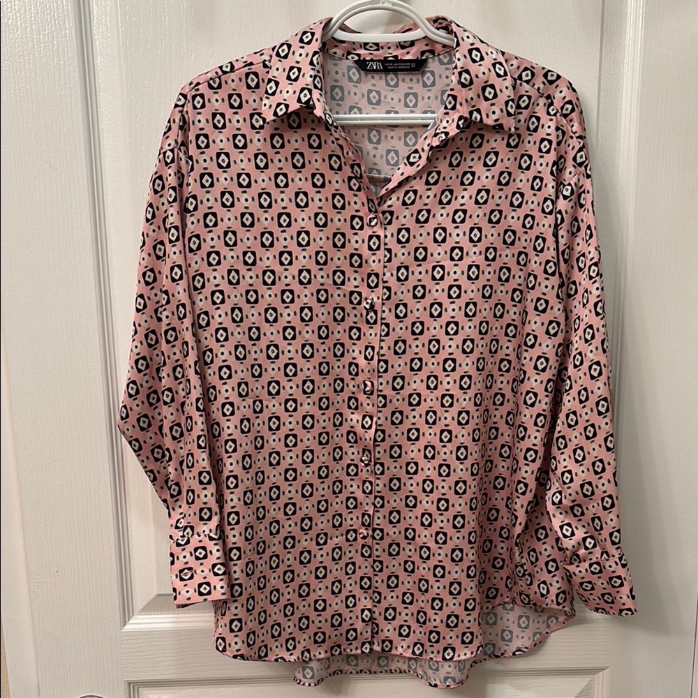Zara Blouse in Pink